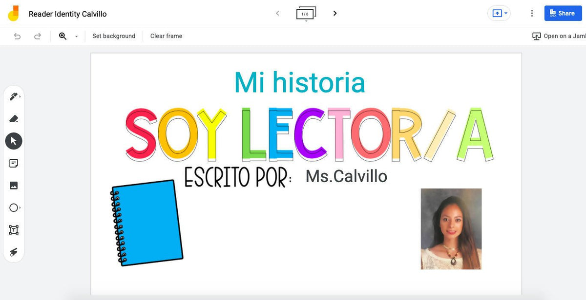 Reading log in Spanish - Registro de lectura semanal – Bilingual Marketplace