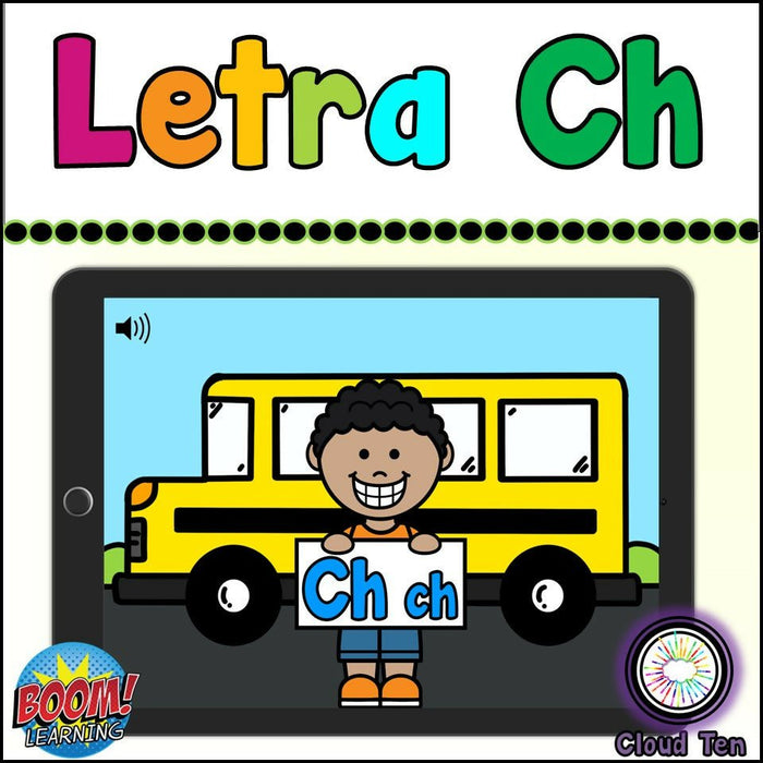 Letra Ch Boom Cards™ | Digital Task Cards